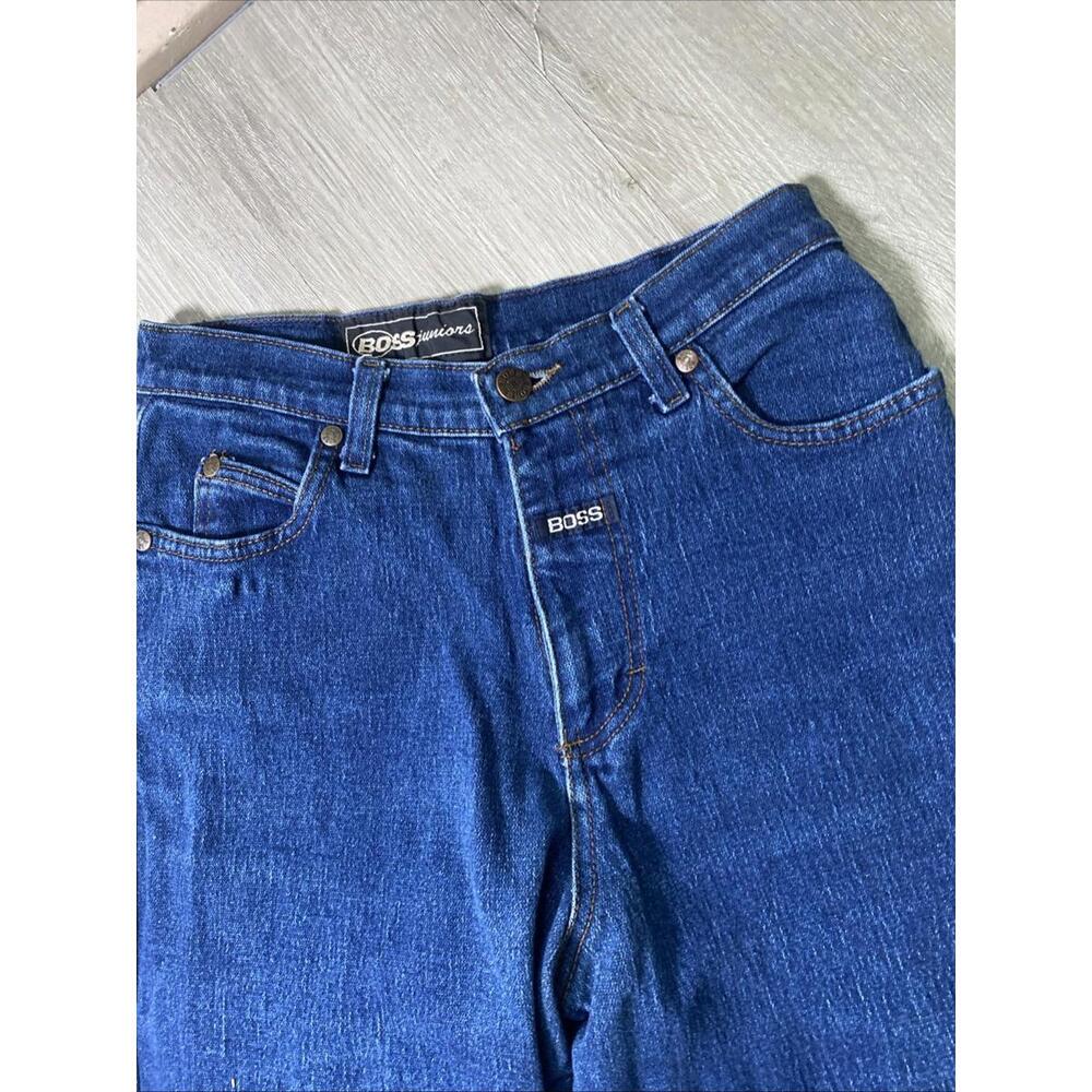 Vintage Boss Juniors Jeans Men’s 32 Blue Straight Leg Y2K Made In USA